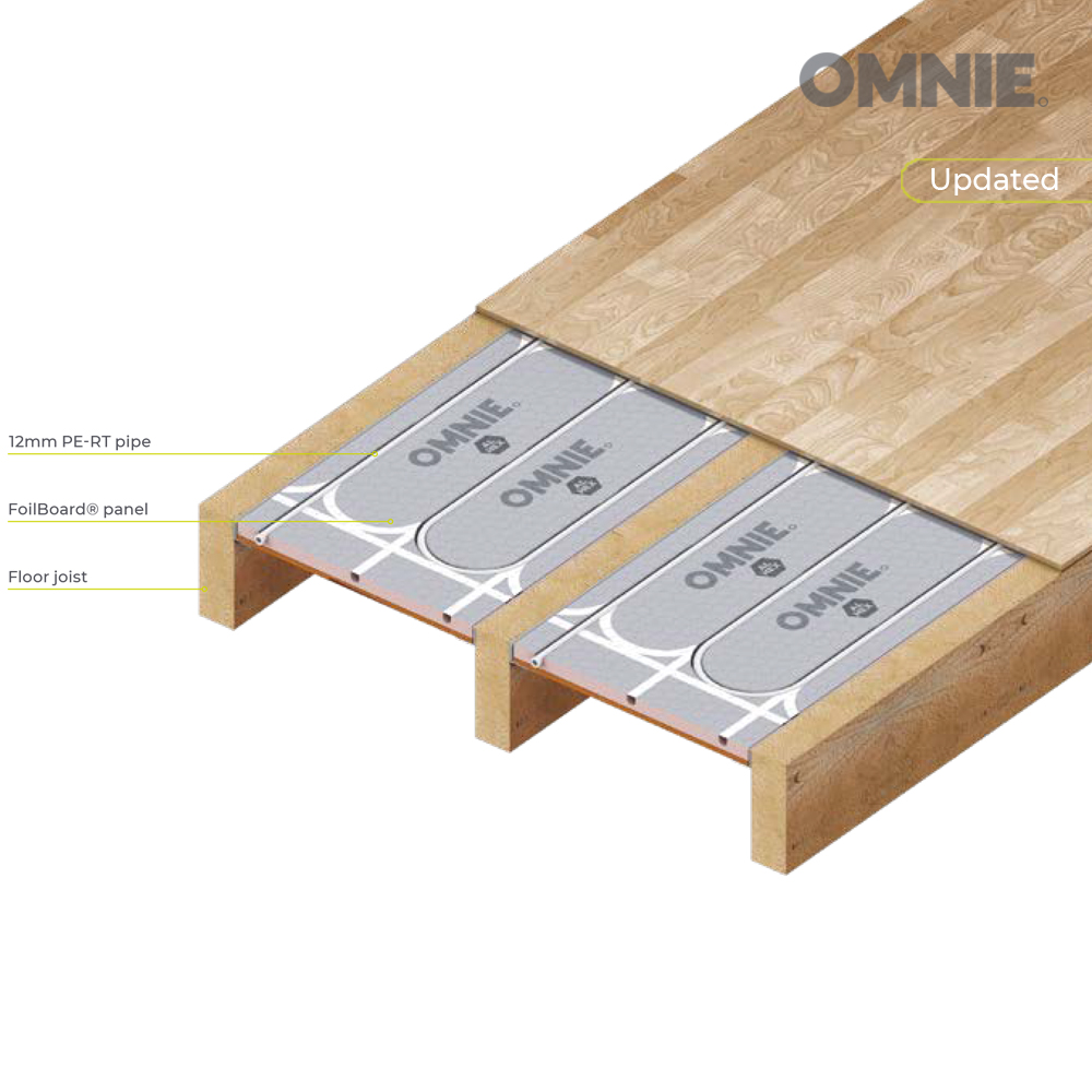 FoilBoard 25 – for suspended floors