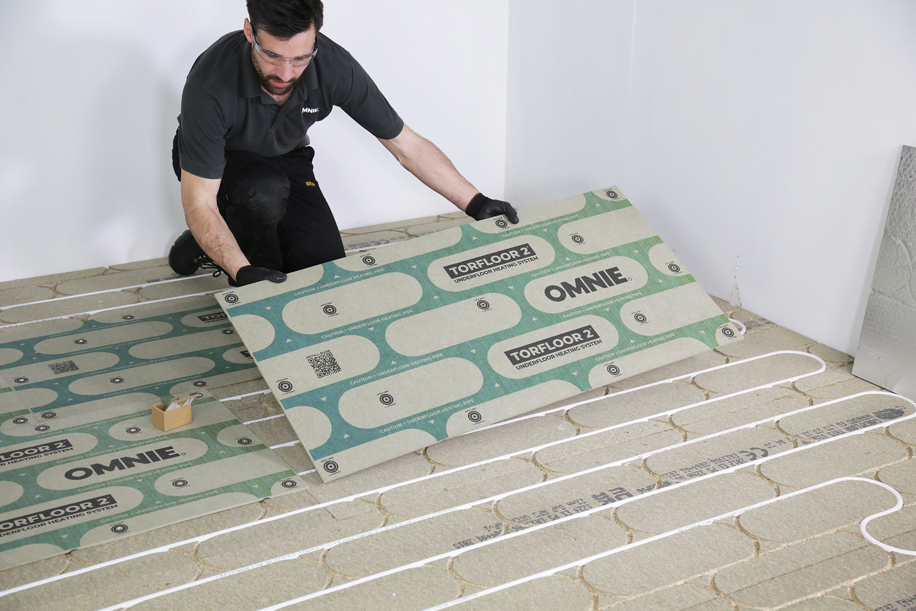 Underfloor Heating and Heat Pumps from OMNIE